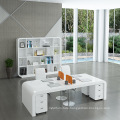 Fashion White Staff Office Desk Combination Work Desk